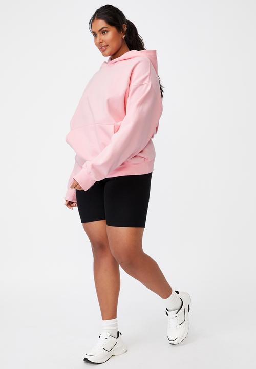 Cotton On - Curve classic hoodie - prism pink