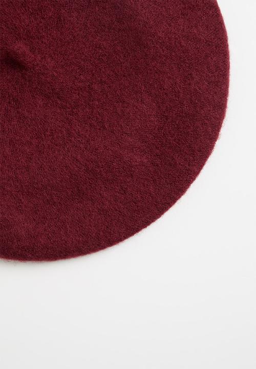 Superbalist - Emily beret - burgundy