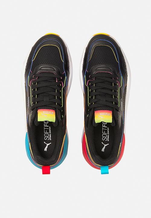 PUMA - X-ray² square rainbow - puma black-puma black-scuba blue-poppy red