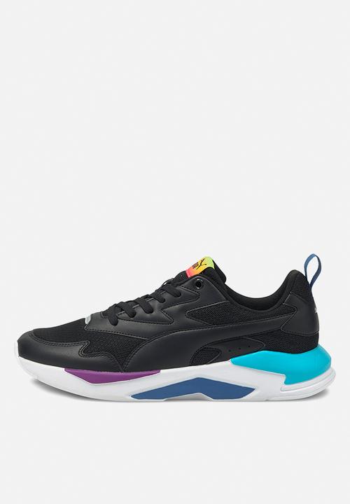 PUMA - X-ray lite rainbow - puma black-puma black-celandine-scuba blue