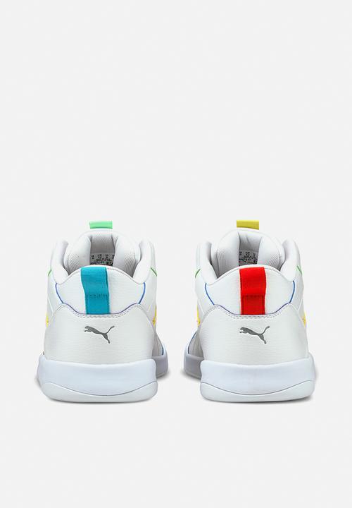 PUMA - Puma backcourt mid rainbow - puma white
