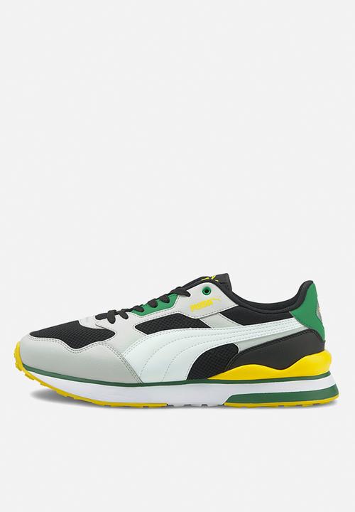 PUMA - Puma R78 futr - puma black-puma white-glacier gray