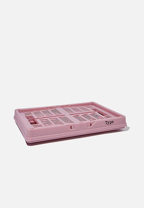 Typo - Large foldable storage - mauve amethyst