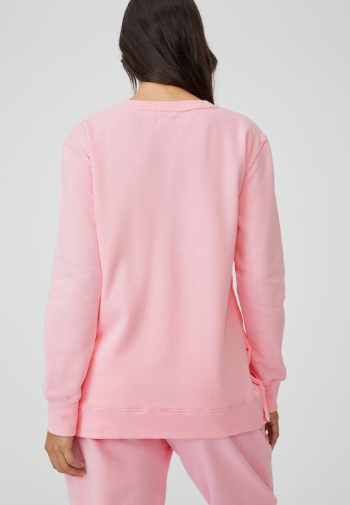 Cotton On - Maternity button side fleece - prism pink