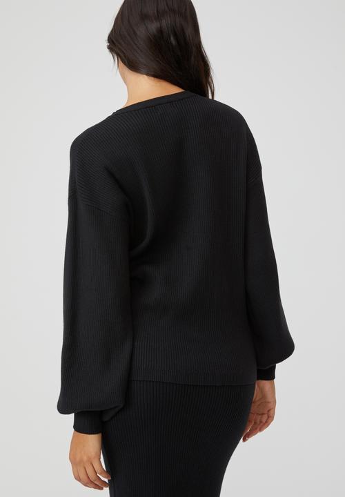 Cotton On - Maternity friendly ultimate pullover - black