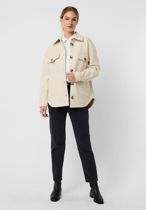 Vero Moda - Shirt jacket - birch