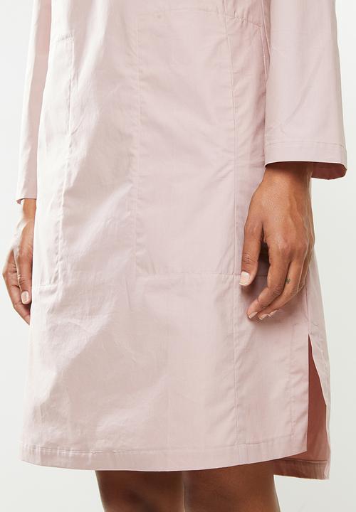 AMANDA LAIRD CHERRY - Storms dress - dusty blush brushed poplin