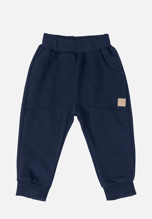 Quimby - Baby boys sweatpants - navy
