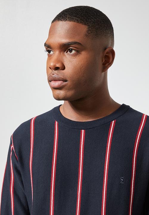 Superbalist - Vertical stripe crew knit - multi