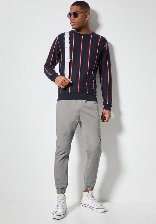 Superbalist - Vertical stripe crew knit - multi