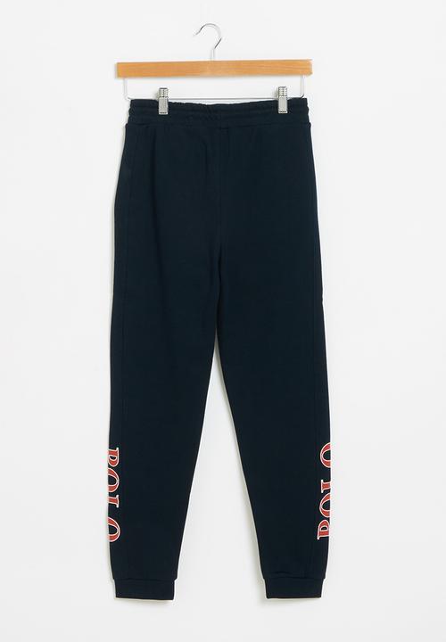 POLO - Boys bruce cut & sew jogger - navy
