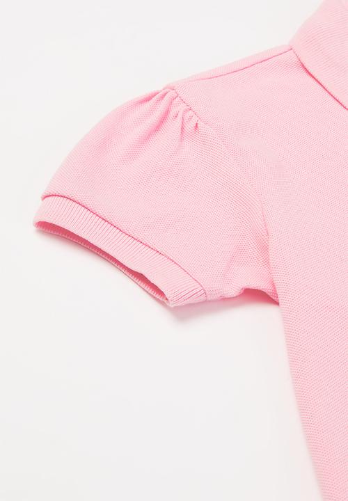 GUESS - Girls short sleeve classic polo - pink