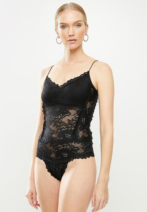 GUESS - Sleeveless hazley bodysuit - black