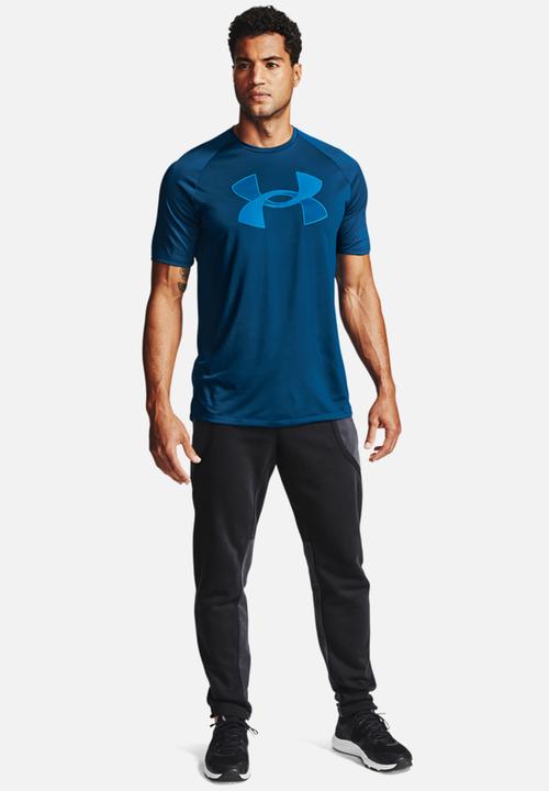 Under Armour - Ua big logo tech short sleeve tee - blue