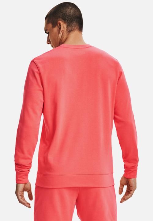 Under Armour - Ua rival terry crew - venom red / onyx white