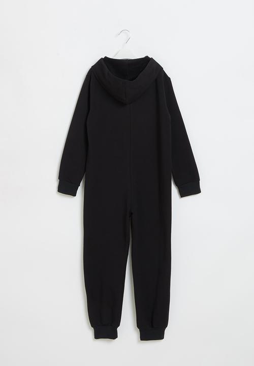 Rebel Republic - Boys printed graphic onesie - black