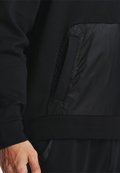 Under Armour - Ua summit knit crew - black / planet purple
