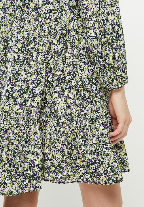 MANGO - Dress grass - green