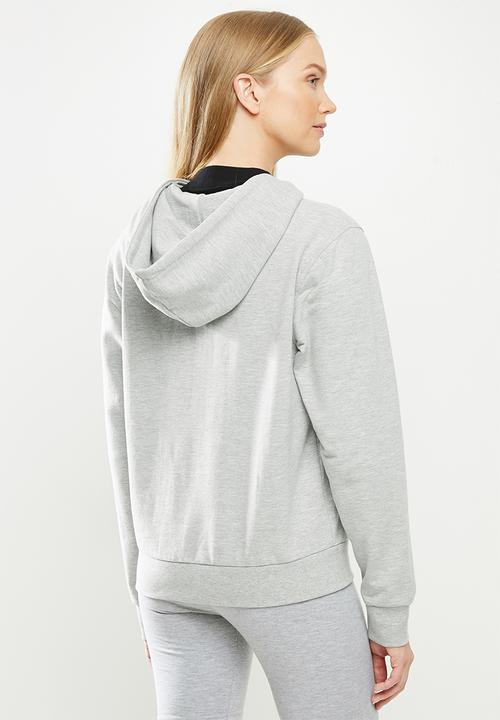 GUESS - Long sleeve bling fashion active hoodie - grey
