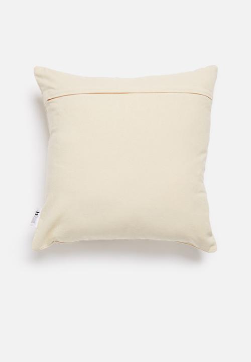 Sixth Floor - Revival cushion cover - rust & natural