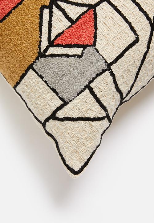 Sixth Floor - Puzzel cushion cover - multi