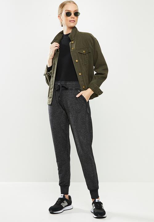 GUESS - Active burnout pants - black