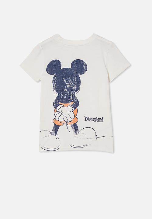 Cotton On - Co-lab short sleeve tee - lcn dis retro white / vintage mickey
