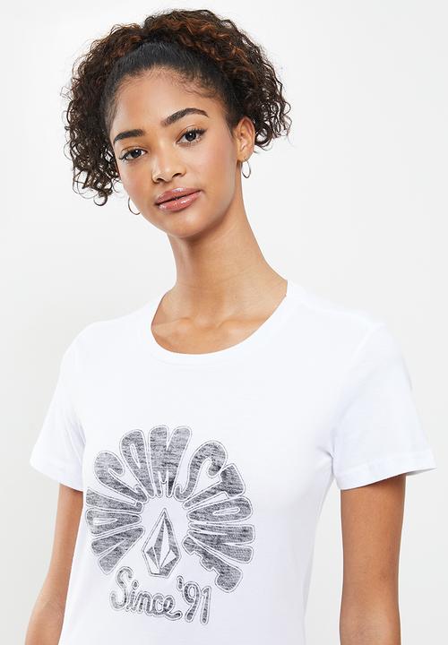 Volcom - Stone yang tee - white