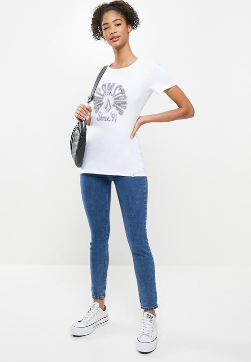 Volcom - Stone yang tee - white