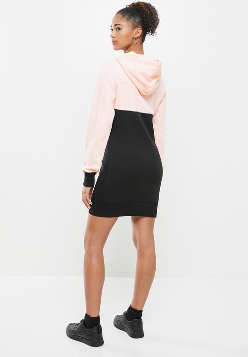 Aca Joe - Colourblock dress - pink & black