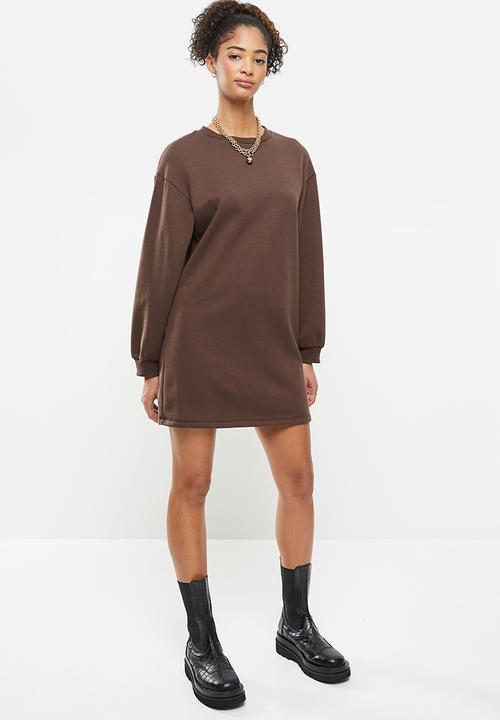Blake - Sweater dress - rootbeer