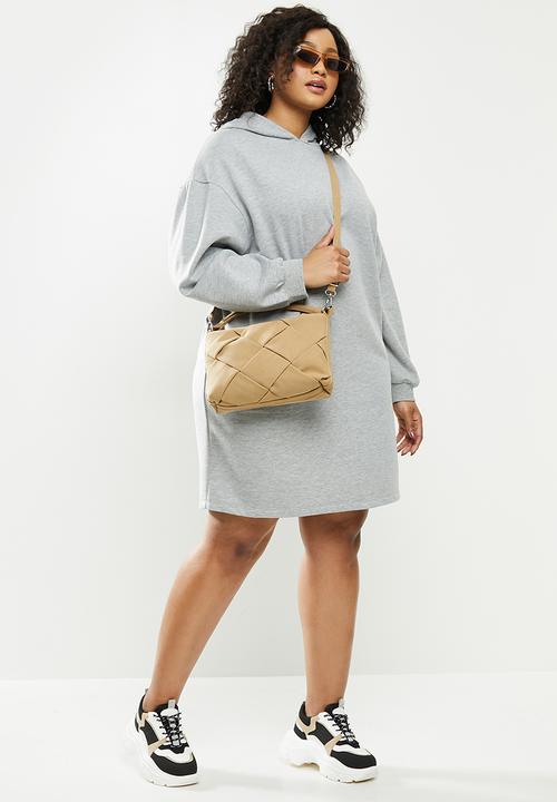 Blake - Hoodie dress - grey melange