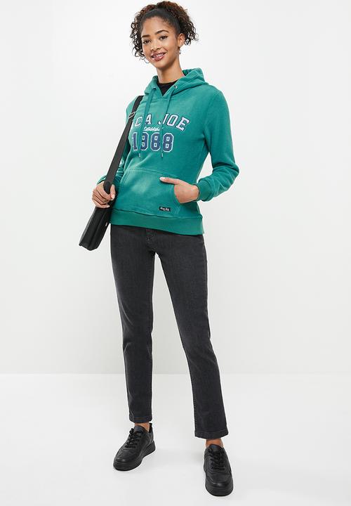 Aca Joe - Aca joe polar fleece pullover hoodie - green
