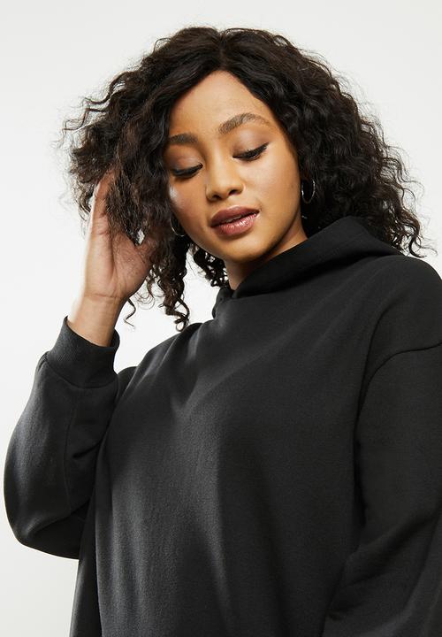 Blake - Hoodie dress-black