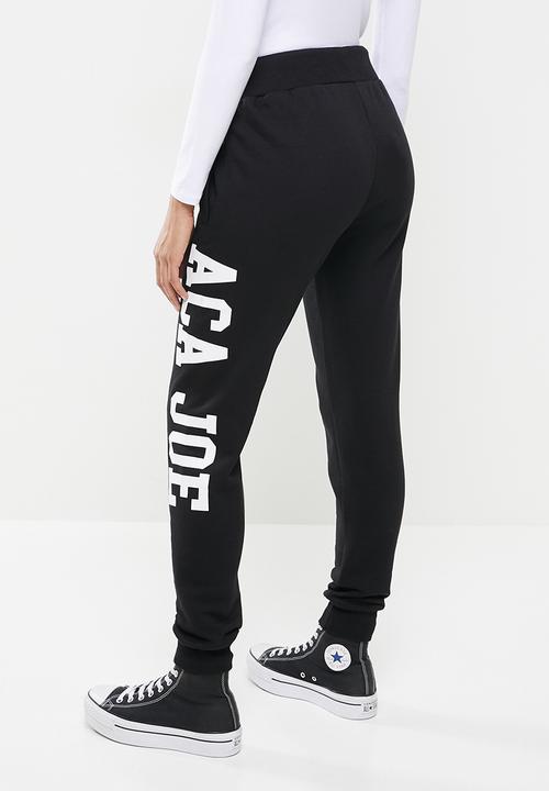 Aca Joe -  Logo joggers - black