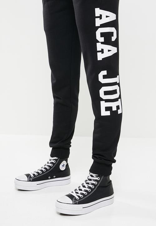Aca Joe -  Logo joggers - black