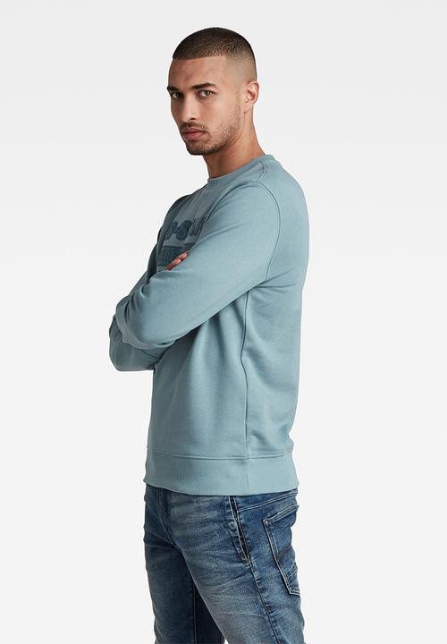 G-STAR - Originals logo sw - light bright nickel