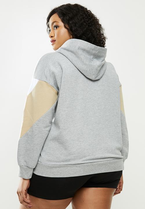 Blake - Chevron stripe hoodie - multi 