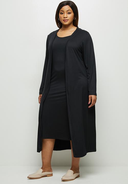 edit Plus - Lightweight cardi - black