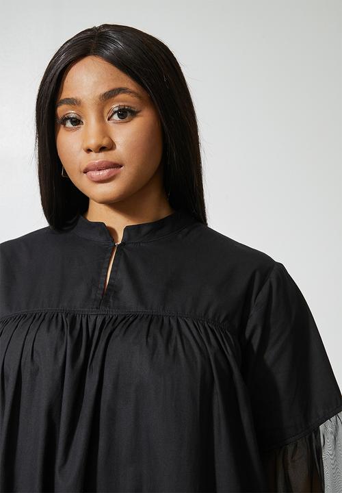 Superbalist - Keyhole tiered mini - black