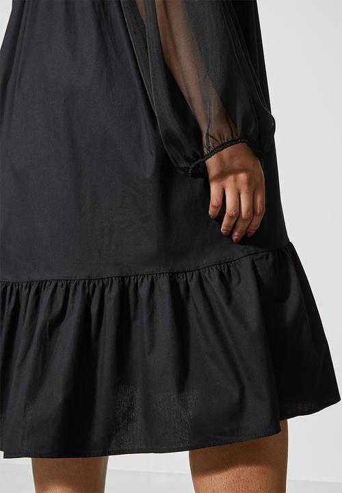 Superbalist - Keyhole tiered mini - black