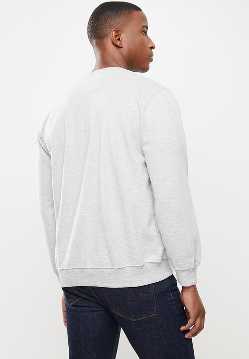 Ben Sherman - B crew top - grey