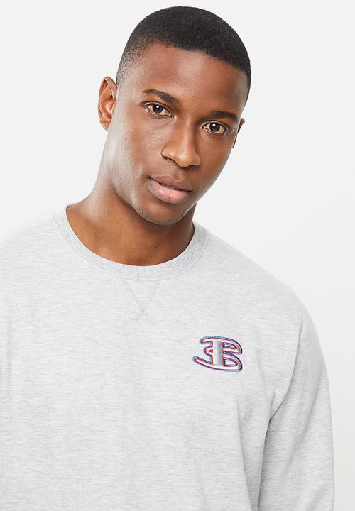 Ben Sherman - B crew top - grey