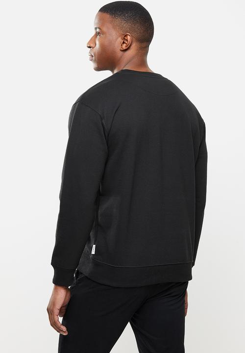 Ben Sherman - B crew top - black
