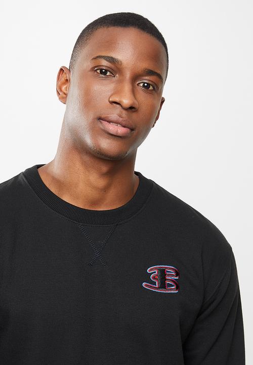 Ben Sherman - B crew top - black