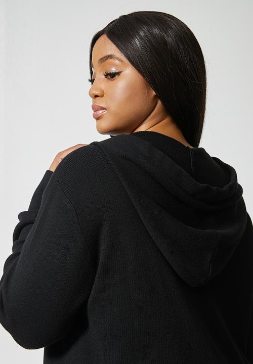Superbalist - Knitwear hoodie - black
