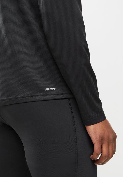 New Balance  - Accelerate long sleeve - black