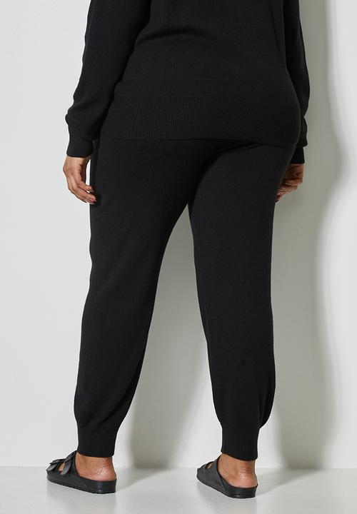 Superbalist - Knitwear jogger - black