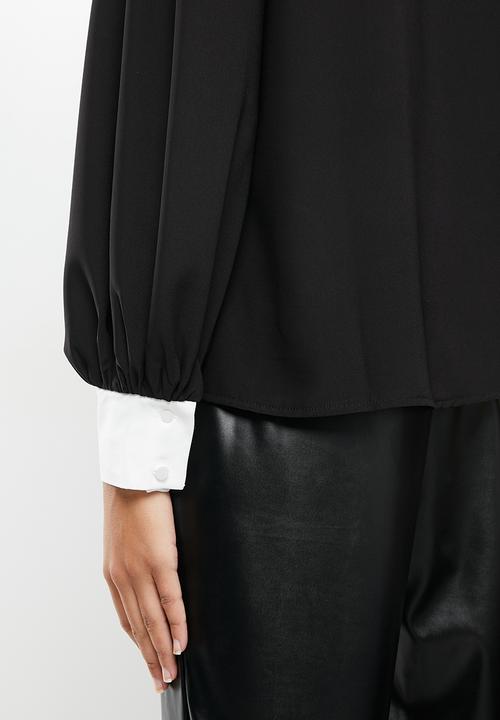 Me&B - The gambit top - black & white