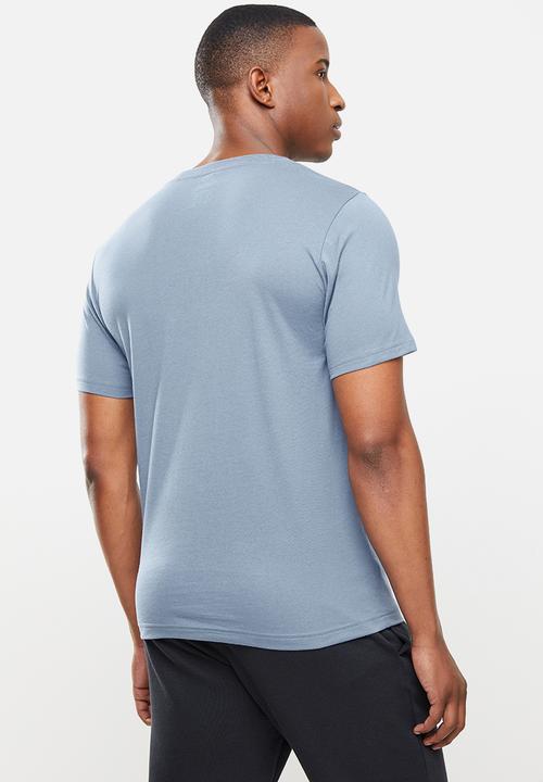 New Balance  - New Balance classics core logo tee - blue
